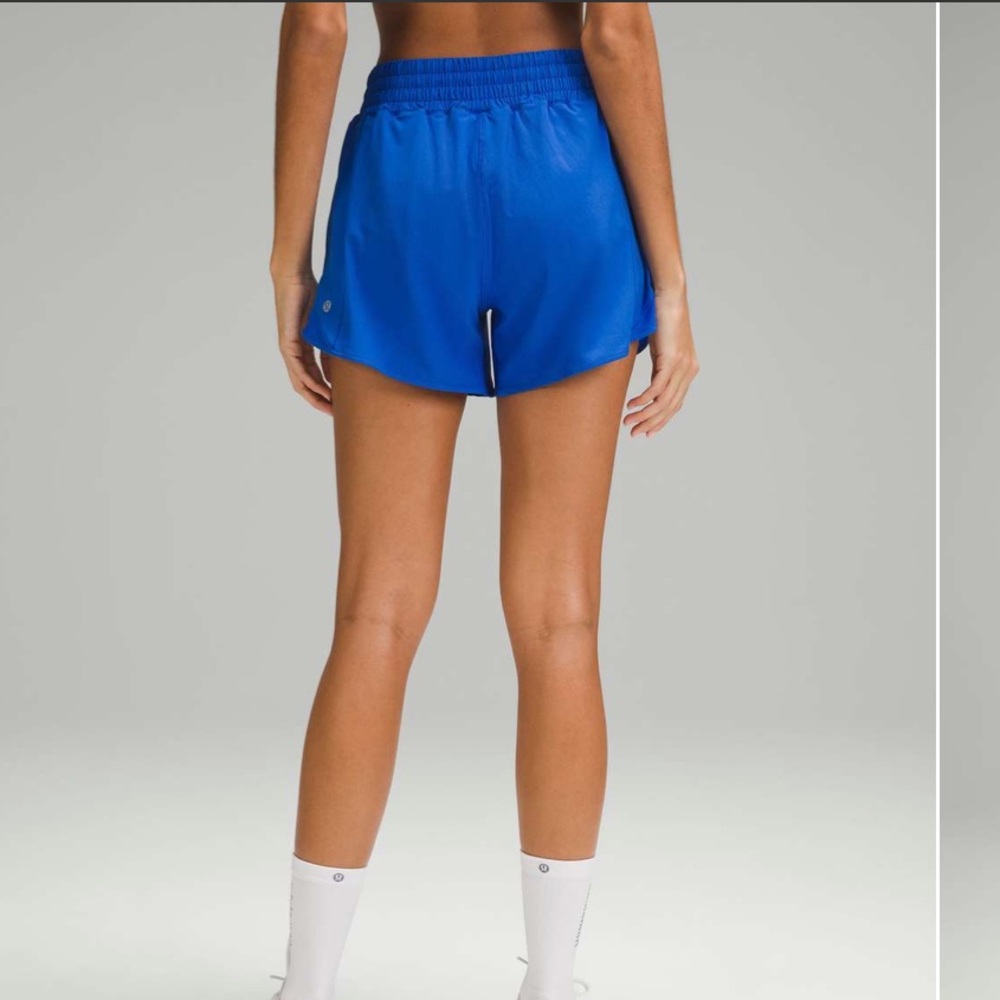 Lululemon Hotty Hot High-Rise Lined Short 4"
Blazer Blue - Picture 3 of 6
